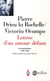 Lettres d'un amour défunt : Correspondance (1929-1944)