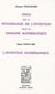 Essai sur la psychologie de l'invention dans le domaine mathématique - l'invention mathématique