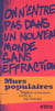 Murs populaires - tags du mouvement contre la loi travail