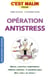 C'est malin poche : opération antistress, c'est malin - votre programme pour dire non au stress à la maison et au travail, aux kilos-stress et aux nuits sans sommeil !