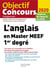 L'anglais en master meef 1er degre 2020 (édition 2020)