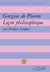 Gorgias de Platon - leçon philosophique