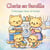 Chats en famille : Coloriages doux et faciles