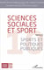 Sciences sociales et sport - 10 sports et politiques publiques