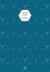 Grand carnet - papermint tiles bleu