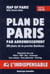 Plan de Paris par arrondissement / map of Paris - 29 plans de la proche banlieue - répertoire des rues, sens uniques, parkings, autobus, métro, rer, stade de france, parc des princes / with street index, bus, underground (édition 2010)