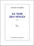 Le Nom des singes