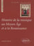 Histoire de la musique au moyen âge et à la renaissance