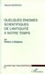 Quelques énigmes scientifiques de l'antiquité à notre temps ou retour à Delphes