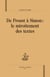 De Proust à Simon : le miroitement des textes