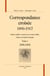 Pierre Louÿs - Georges Louis, correspondance croisée 1890-1917 t.1 - 1890-1898