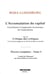 L'accumulation du capital - contribution à l'explication économique de l'impérialisme