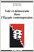 Vote et démocratie dans l'Égypte contemporaine