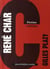 René Char - fiction sublime
