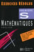 Exercices resolus mathematiques analyse 1e s