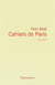 Cahiers de paris