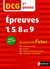 DCG - épreuves 1, 5, 8 et 9 - 1re année - le cours en fiches (édition 2018)