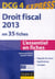 Dcg 4 - droit fiscal en 35 fiches (5e édition)