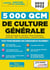 5000 QCM de culture générale + actu en ligne mois par mois - concours et examens (édition 2022/2023)