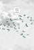Grand carnet - papermint swallow cloud vert