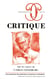 Revue Critique n.769-770 : Sur les traces de Carlo Ginzburg