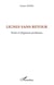 Lignes sans retour : Textes et fragments posthumes