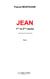 Jean 1ère et 2ème partie