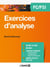Mathématiques - exercices d'analyse - PC/PSI