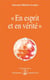 « en esprit et en vérité »