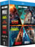 Godzilla + Godzilla : Roi des monstres + Kong : Skull Island + Godzilla vs Kong + Rampage - Hors de contrôle + En eaux troubles + Pacific Rim