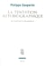 Revue poétique : la tentation autobiographique - de l'Antiquité à la Renaissance