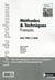 Methodes Et Techniques Francais 2Nde, 1E, Term Bac Pro (Livre Du Professeur)