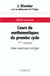 Cours de maths 1er cycle 1ere annee