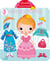 J'habille les princesses - autocollants