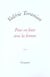 Pour en finir avec la femme
