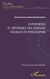 Hypothèses et méthodes des sciences sociales en philosophie