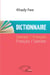 Dictionnaire seereer / francais, francais / seereer