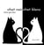 Chat noir, chat blanc