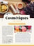 Cosmétiques : faits maison