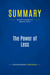 Summary: The Power of Less : Review and Analysis of Babauta's Book