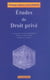 Études de droit privé