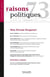 Revue raisons politiques n.73 : Why Private Property?