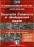 Documents d'urbanisme et développement durable - guide pratique pour une application aux SCOT, PLU et cartes communales