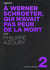ACTUALITE CRITIQUE Tome 2 : à Werner Schroeter, qui n avait pas peur de la mort