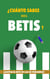 ¿Cuanto sabes del Betis? : ¿Aceptas el reto de las 120 preguntas? Regalo para seguidores del Real Betis Balompié. Un...