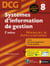 Systèmes d'information de gestion - dcg épreuve 8 - manuel et applications (édition 2009)