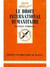 Le droit international humanitaire