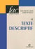 Le texte descriptif - Poétique historique et linguistique textuelle : Poétique historique et linguistique textuelle