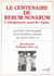 Le Centenaire de Rerum novarum