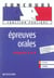 Epreuves orales : categories a et b